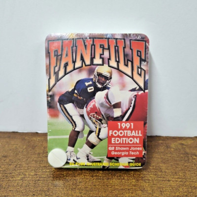 1991 Fanfile College Football Edition 96 Page Illustrated