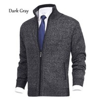 STYLISCHER ZIPPER-STRICKPULLOVER FÜR HERREN ...