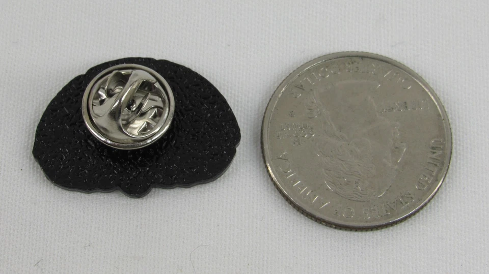 Vintage Retro IMS Logo Lapel Pin Indianapolis Motor Speedway Gold Wings & Wheel - Image 3 of 4