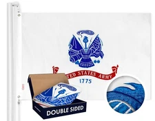 G128 – US Army Flag | 3x5 ft | DOUBLE SIDED Embroidered