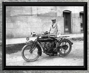 1920 VINTAGE HARLEY DAVIDSON-INDIAN-EXCELSIOR MOTORCYCLE 