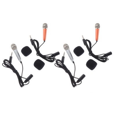 4Pcs Wired Mikrofon Aufnahme Mic Laptop Mikrofon Konferenz Mikrofon