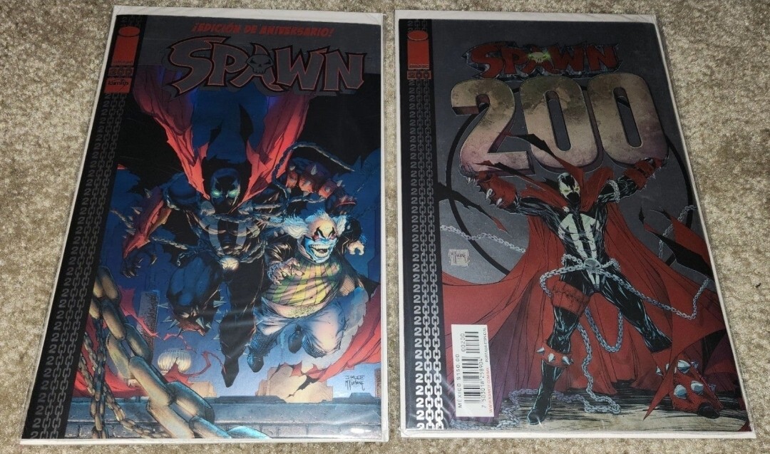 1 HTF Rare Spawn 200 NM MX Foil Jim Lee Todd McFarlane Key 500