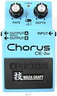 Used Boss Ce-2W Waza Craft Chorus Guitar Effects Pedal