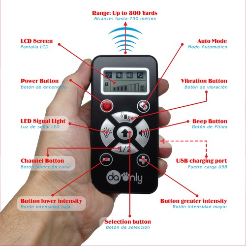 Collar Antiladridos Adiestramiento Perros, SIN DAONLY | eBay