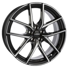 ALUFELGE DEZENT TO DARK FUR HYUNDAI I30 CW 7X17 5X114.3 BLACK/POLISHED G3X