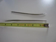 2pc. John James 6" Curved Packing Needles C5061 For Leather Sacks Crafts Etc.