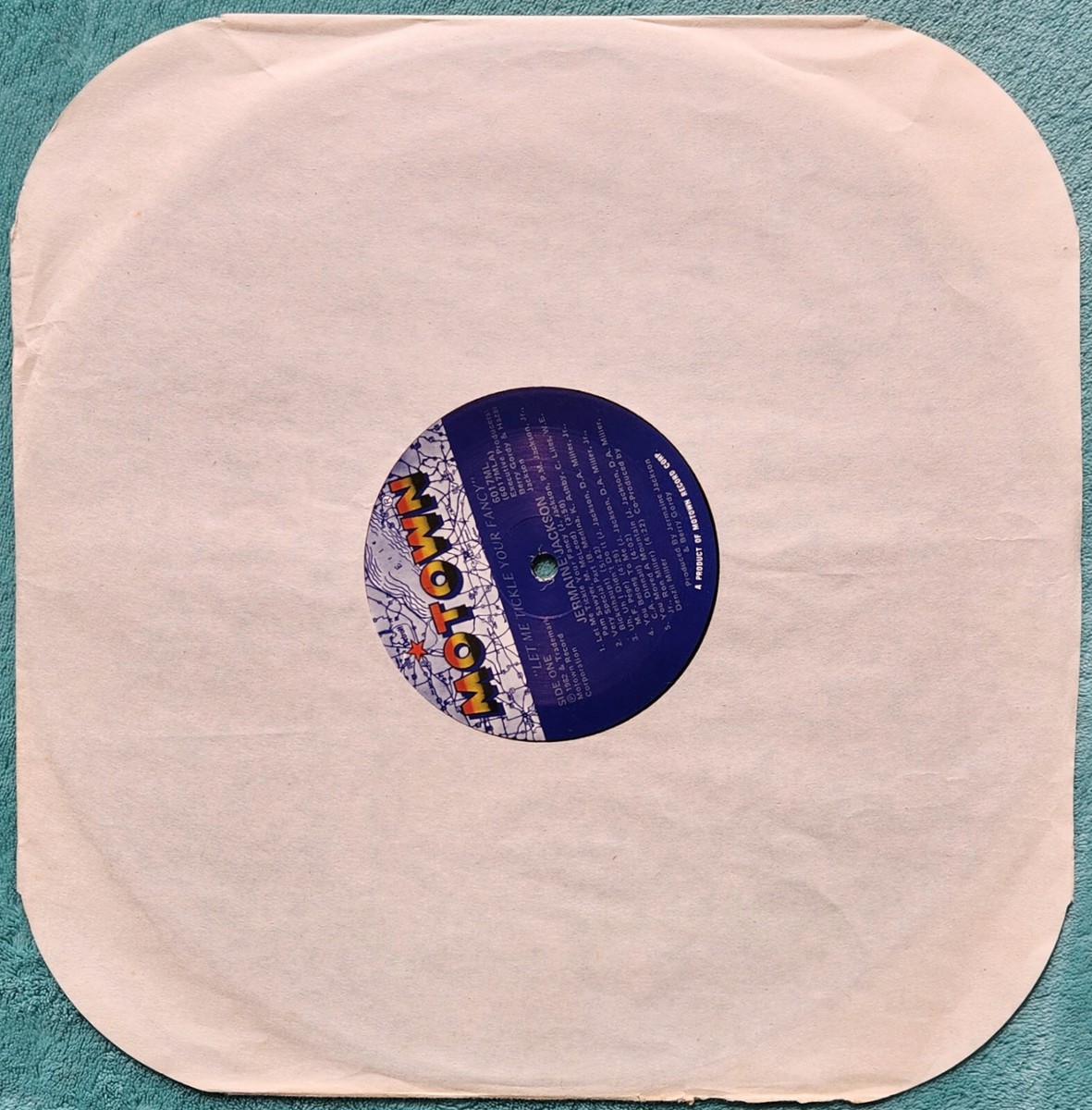 Jermaine Jackson Let Me Tickle Your Fancy 1982 Vinyl Album - I