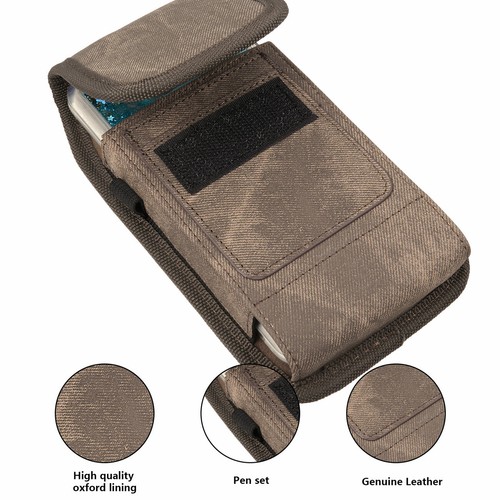 Cell Phone Case Belt Clip Nylon Pouch Clip Holster for iPhone 11 XR X 6 7 8 Plus - Picture 3 of 16