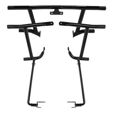 Highway Engine Crash Bar Saddlebag Guards Fit For Harley Touring 2014-2023 Black