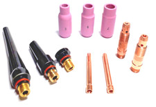 Verschleissteile Set SR/WP/HP 17/18/26 TIG/WIG Spannh&uuml;lsen-Geh&auml;use Gasd&uuml;sen .