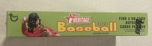 2022 Topps Heritage Minor League Baseball Factory Sealed Hobby Box - Picture 2 of 5