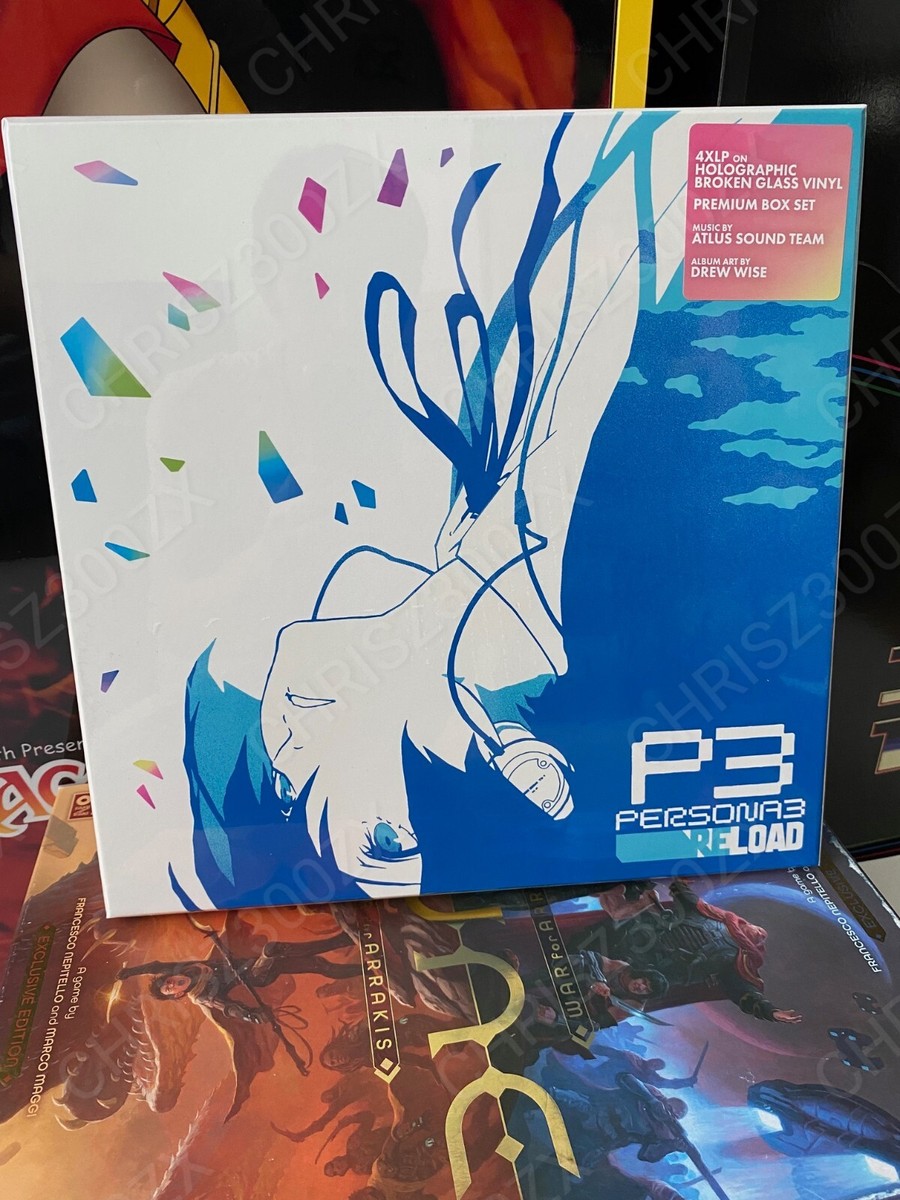 Persona 3 Reload Vinyl Record Soundtrack 4 LP Color Box Set VGM