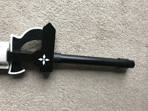 Anime Sword Art Online SAO Gun Gale GGO Kirito Black Elucidator Cosplay - Picture 3 of 8