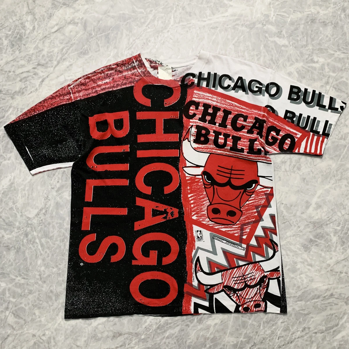 VINTAGE Chicago Bulls Printed T-shirt-