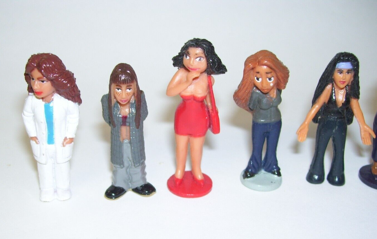 Homie Girl Chicas Figures Set of Female Homies
