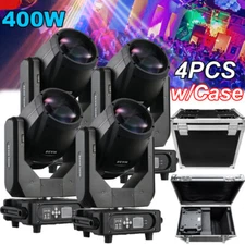 400W 10R Beam Moving Head Stage Light RGBW Gobo Spot Lighting DJ Disco Show DMX