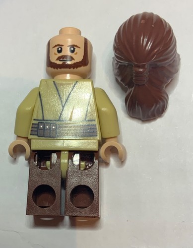 Lego Star Wars Minifigures - Qui-Gon Jinn 75058, sw0593 - Picture 2 of 2