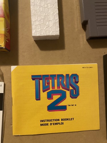 Tetris 2 (Nintendo Entertainment System, 1993) CiB Clean/Tested Retro Video Game - 第 8/12 張圖片