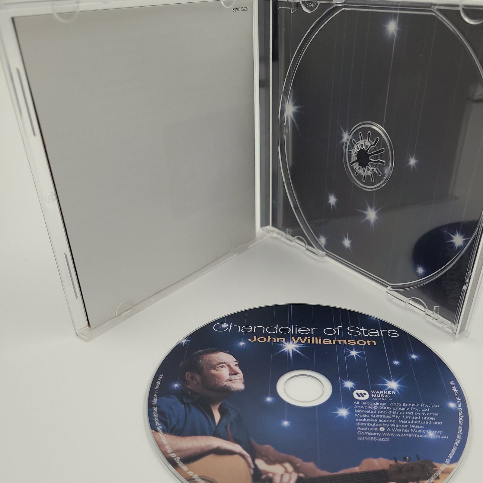 JOHN WILLIAMSON CHANDELIER OF STARS CD COUNTRY / FOLK ( CHAD