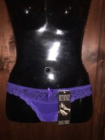 Dereon Purple Lace Thong Panty Sissy Knickers Size 5/small Dereon Purple Lace Thong Panty Sissy Knickers Size 5/small