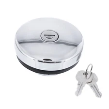 United Pacific S1301 Locking Gas Cap 1947-71 Chevy/Ford - 1 Cap w/2 Keys
