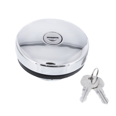 #ad United Pacific S1301 Locking Gas Cap 1947 71 Chevy Ford 1 Cap w 2 Keys $22.95