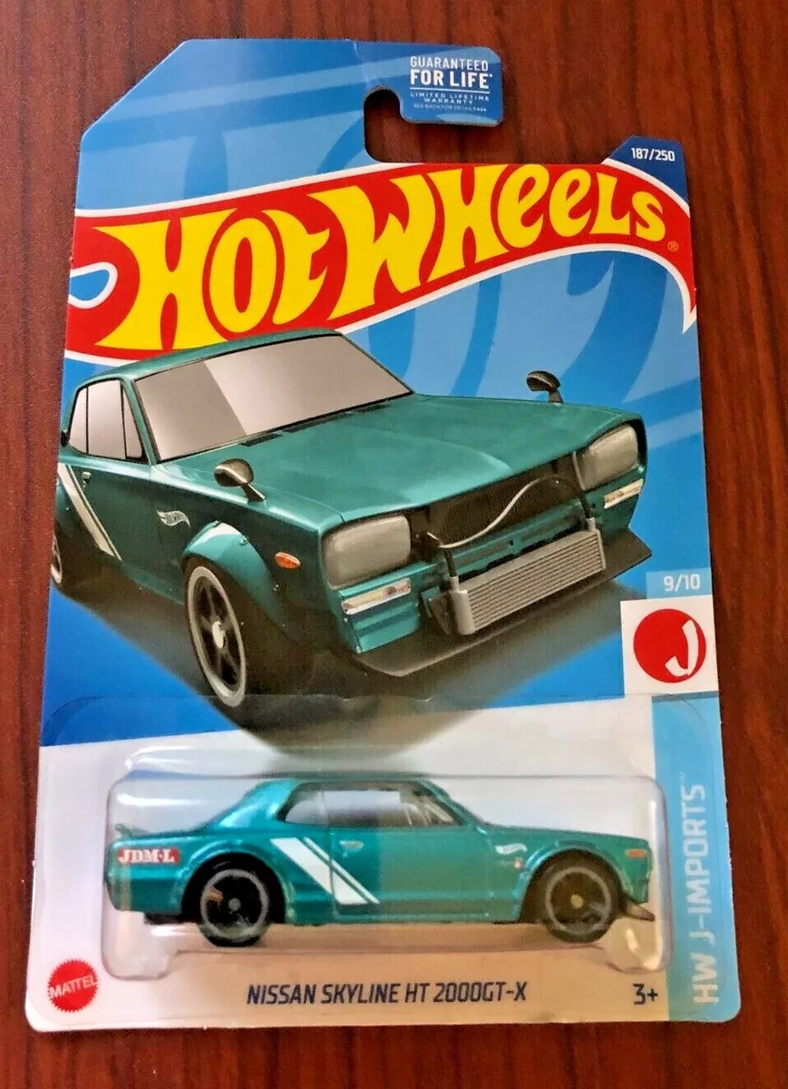 2022 Hot Wheels NISSAN SKYLINE HT 2000GT-X #187/250 HW J-Imports 9/10