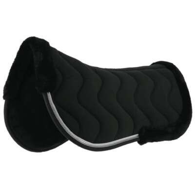 Sattelkissen Equitheme Jump Pro Sattel Pad Springkissen Rückenschoner schwarz