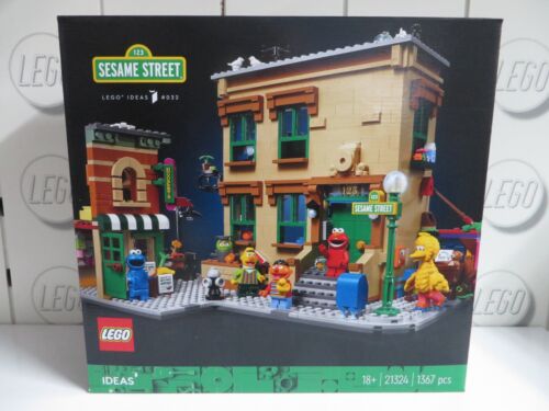 LEGO Ideas Sesame Street 21324 NUOVO imballato originale e non aperto - Foto 1 di 11