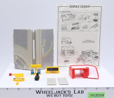 Service Station Travel City Mini Playset 1988 Micro Machines Galoob Instructions