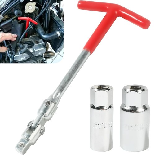 Spark Plug Tool,Spark Plug Removal Tool, Spark Plug Socket Wrench 16mm (5/8")...