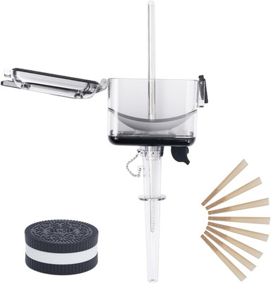 Portable Tobacco Blunt Roller & Cone Loader - Manual Joint Roller with Rollin...