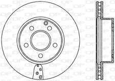 Disque de frein Mercedes 406