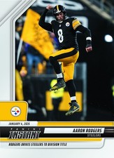Aaron Rodgers - 2025 Panini Instant NFL #408 Pittsburgh Steelers