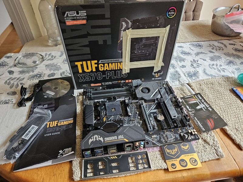 FREE Delivery ASUS TUF Gaming X570-Plus ATX Motherboard Socket AM4 USBC Boxed