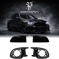 BMW X5 G05 PFL/ FL Wing Mirror Cover Caps Gloss Black Replacement Housing 2019+
