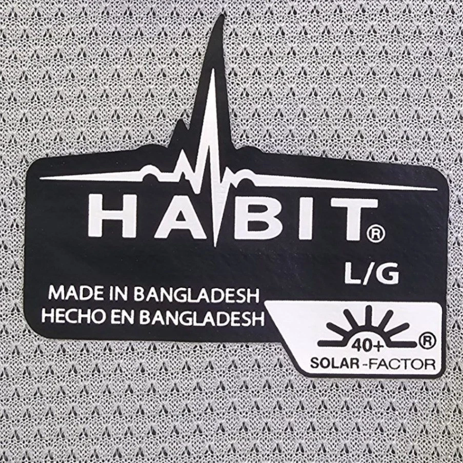 Habit Fishing Shirt Mens L Vented 40+ Sun Protection Pistachio Green Long Sleeve - Image 3 of 4