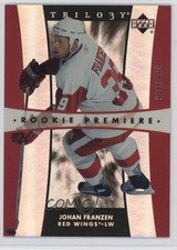 2005-06 Upper Deck Trilogy Rookie Premiere /999 Johan Franzen #190 0f7x