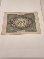 100 marek Banknot Rzeszy 1920 – Republika Weimarska