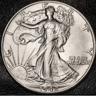 1942 Walking Liberty Half Dollar - AU - 90% Silver 50C