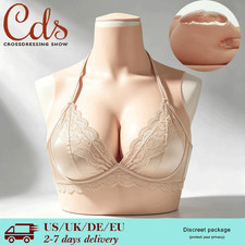 B-H Cup Realistic Breast Forms Silicone Fake Boobs For Crossdresser Drag Queen