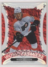 2021-22 Upper Deck Ovation World Premiere Red 154/199 Wade Allison #WP-46 4et