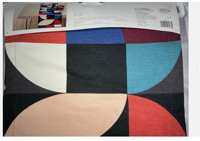 Studio 3B COLOR GEO BLOCK Table Runner 14'' x 72'' (35cm x182cm) NEW  witn Tags