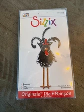 Sizzix 655358 Rooster Die Cutter Great Rare Hard To Find Discontinued Medium
