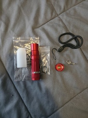 Sofirn SP10 Pro Flashlight (Red) w/ accessories (Used/ Discontinued Model)