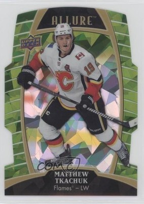 2019-20 Upper Deck Allure Green Quartz 75/99 Matthew Tkachuk #26 0dk