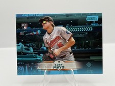 2025 Topps Stadium Club Light Blue Parallel Coby Mayo Rookie Card RC Orioles