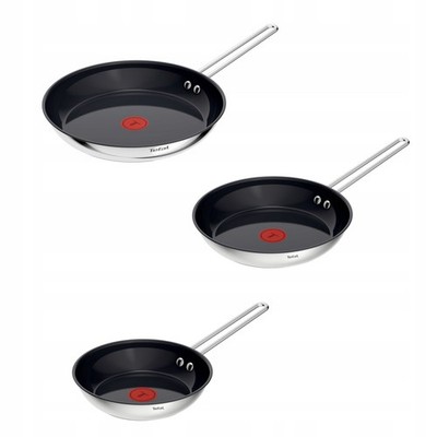 Nordica Pfannen Set 20/24/28cm Keramik Induktion Edelstahl Neu