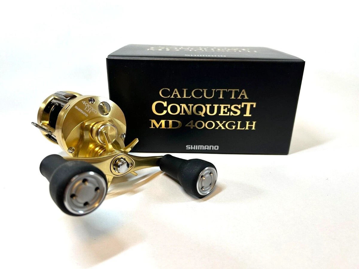 Shimano 23 CALCUTTA CONQUEST MD 400XGLH 7.5 RIGHT Casting